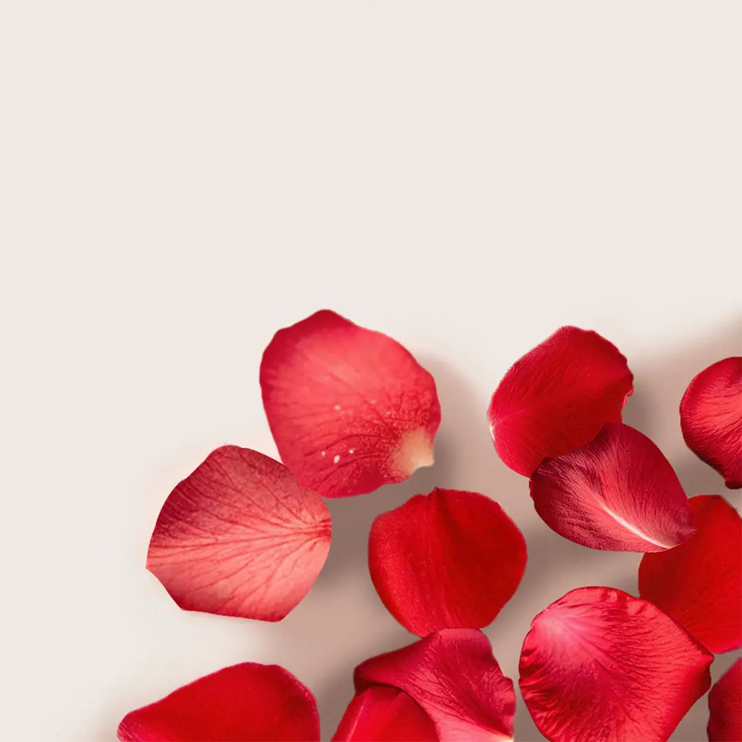 Natural rose extract used in Kiyas skincare – soothes and brightens Indian skin