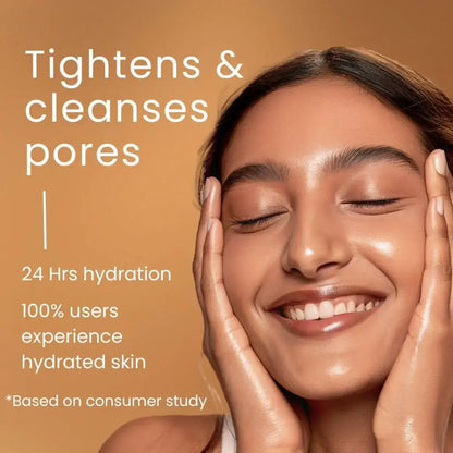 Kiyas Pore-Reducing Rose Toner with Niacinamide, Alcohol-Free Minimizing Formula for All Skin Types 100ml