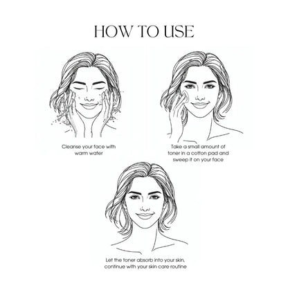 Kiyas Pore-Reducing Rose Toner with Niacinamide, Alcohol-Free Minimizing Formula for All Skin Types 100ml