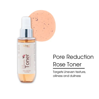 Kiyas Pore-Reducing Rose Toner with Niacinamide, Alcohol-Free Minimizing Formula for All Skin Types 100ml