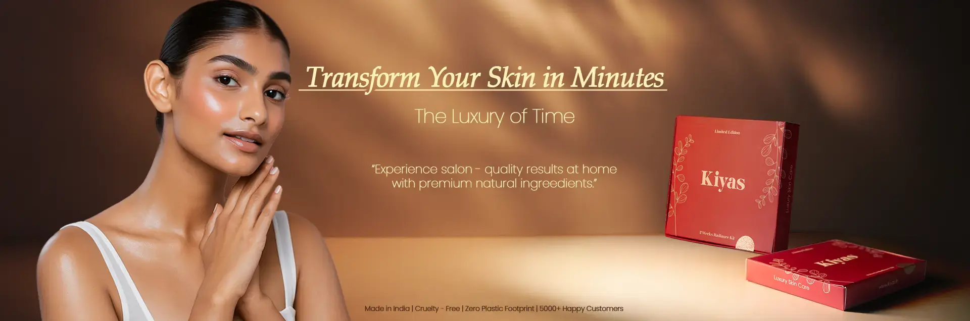 Vitamin C & rose-infused serum for pigmentation – clean skincare for Indian skin