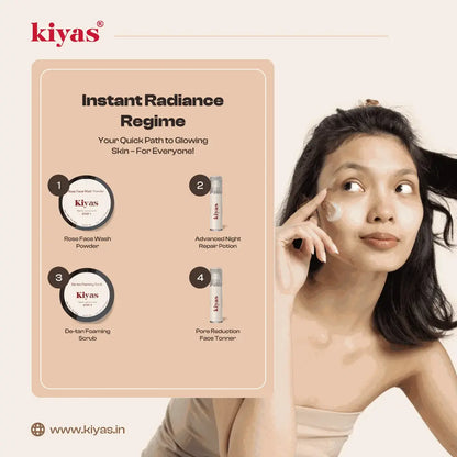 Kiyas Radiance Kit- Instant Glow