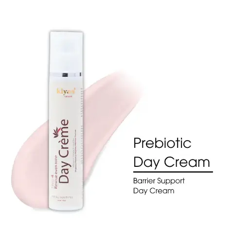 Kiyas Weightless Day Cream with Prebiotics & Hibiscus, Tone-Evening Formula for All Skin Types, 30ml